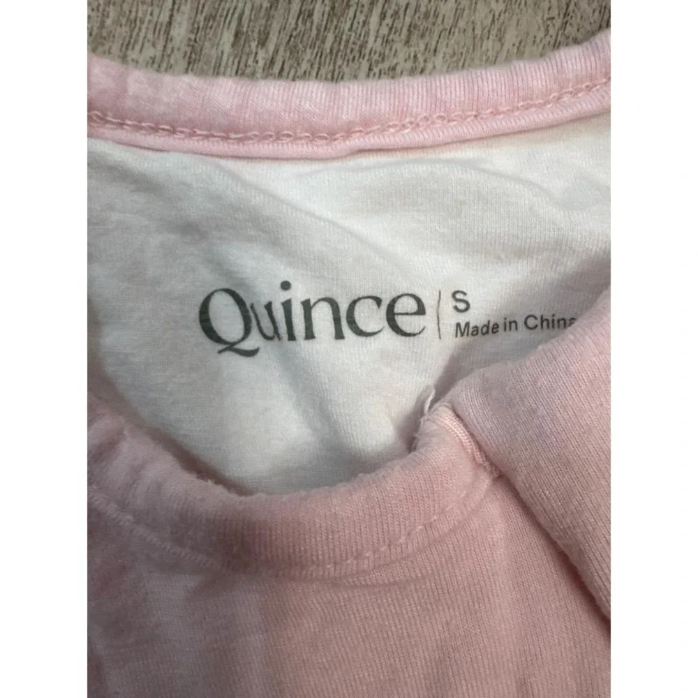 Quince Pink Sleep Sack Small & Monica + Andy Pretzel Organic Swaddle Blanket Set